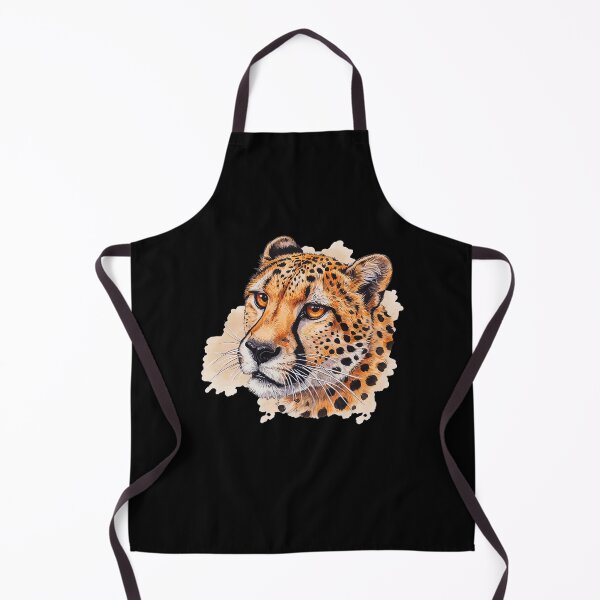 Item preview, cheetah head, African outfits designed and sold by Kirei-Lily.