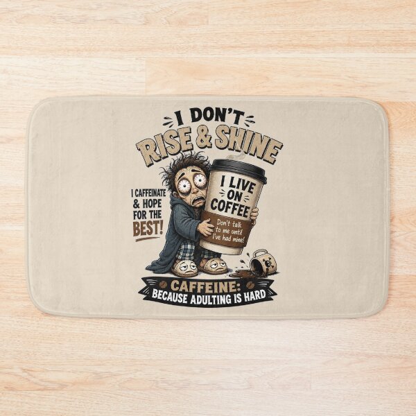 Item preview, I Don't Rise and Shine Coffee designed and sold by SHHCreations.