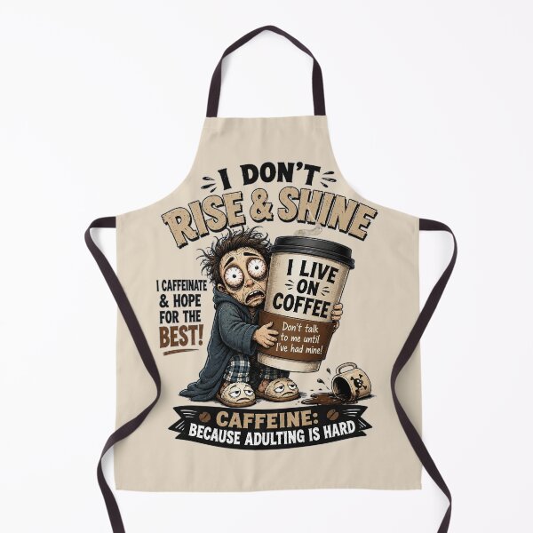Item preview, I Don't Rise and Shine Coffee designed and sold by SHHCreations.