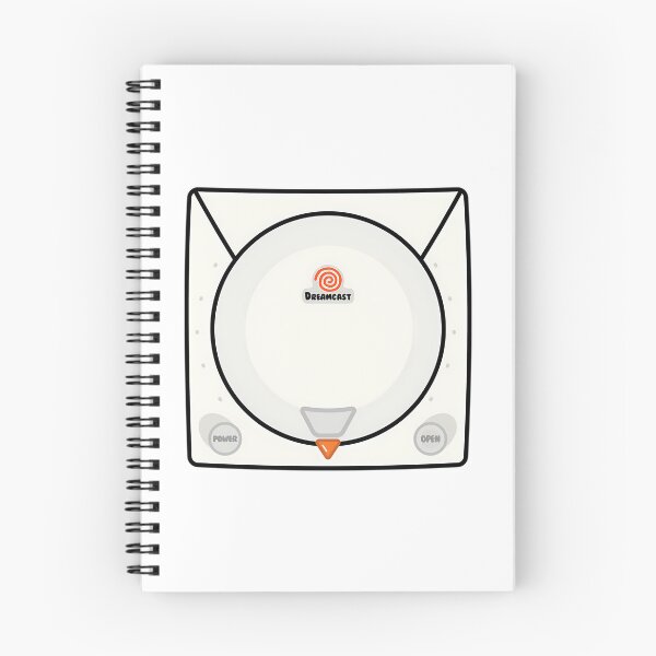 Item preview, Dreamcast Console Sticker  Retro Gaming Aesthetic Vinyl Design designed and sold by MakebyTHs.