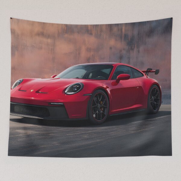 Item preview, Porsche 911 GT3 Contemporary Poster Design designed and sold by AutoPopStudio.
