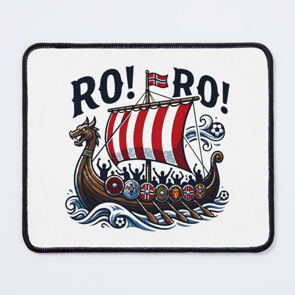 Item preview, Copy Of Norwegian Viking Ship Norway Flag Row Country Heritage Pride designed and sold by TOPSHOPIAs.