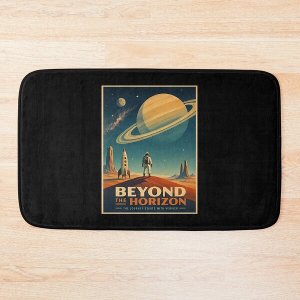 Item preview, Retro Desert Planet Explorer Poster designed and sold by HoopeStylee.