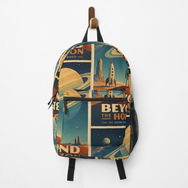 Item preview, Retro Desert Planet Explorer Poster designed and sold by HoopeStylee.