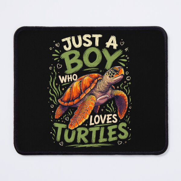 Item preview, Just A Boy Who Loves Turtles  Cute Sea Turtle Turtle Lover Gift designed and sold by mraihan.