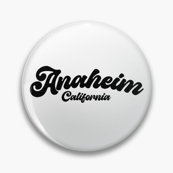 Item preview, Anaheim California Retro Script T-Shirt | Vintage SoCal Travel Design designed and sold by getpressedshirt.