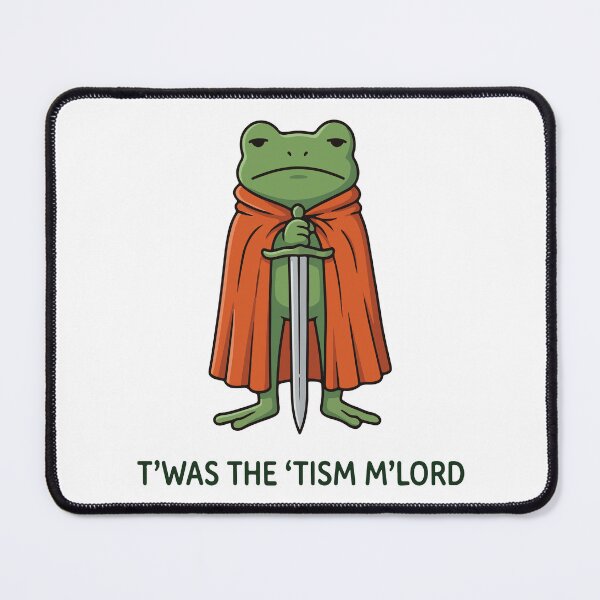 Item preview, T'was the T'ism M'Lord - Funny Frog Meme T-Shirt designed and sold by LoFizzy.