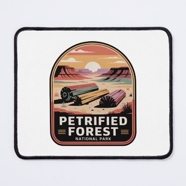 Item preview, Petrified Forest National Park Vintage Travel Badge designed and sold by Teelogic.
