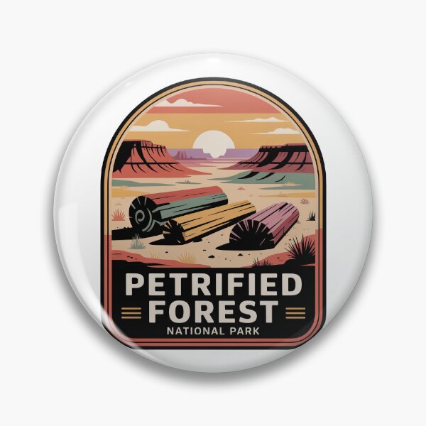 Item preview, Petrified Forest National Park Vintage Travel Badge designed and sold by Teelogic.