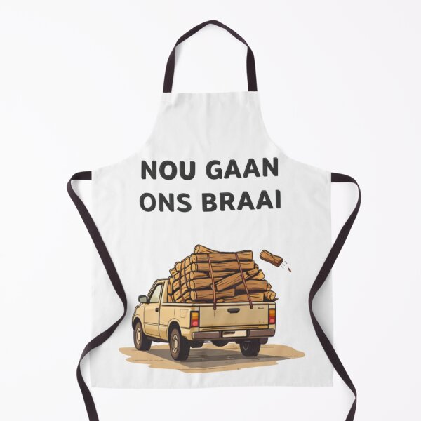Item preview, Nou Gaan Ons Braai designed and sold by Lekker Gear Co..