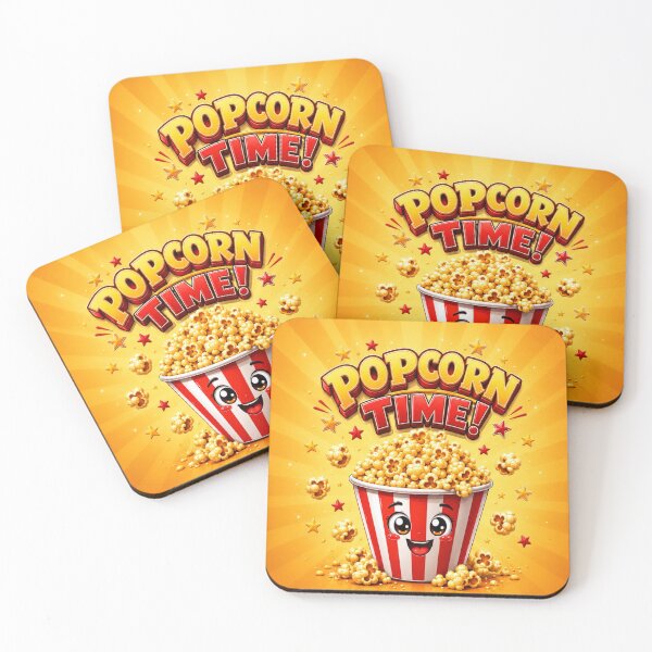 Item preview, Retro Popcorn Time Cartoon Design designed and sold by Rohan132.