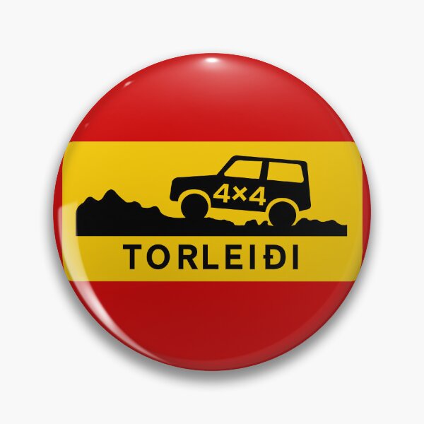 Item preview, Mountin Road (Torleiði) - Icelandic Road Sign designed and sold by Signs of Iceland.