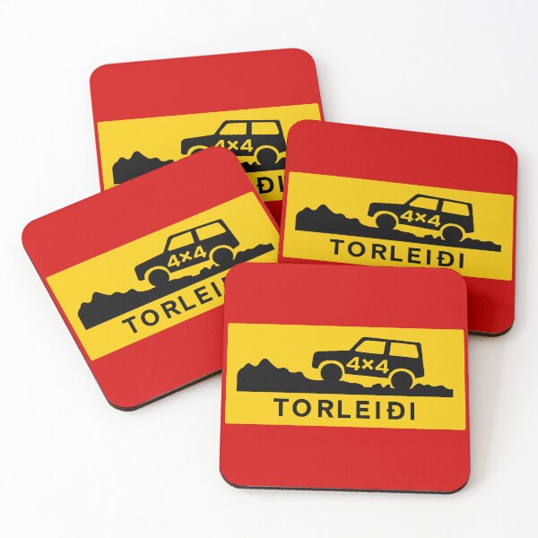 Item preview, Mountin Road (Torleiði) - Icelandic Road Sign designed and sold by Signs of Iceland.