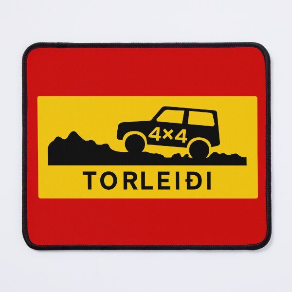Item preview, Mountin Road (Torleiði) - Icelandic Road Sign designed and sold by Signs of Iceland.