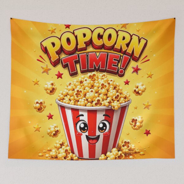 Item preview, Retro Popcorn Time Cartoon Design designed and sold by Pure Craft.