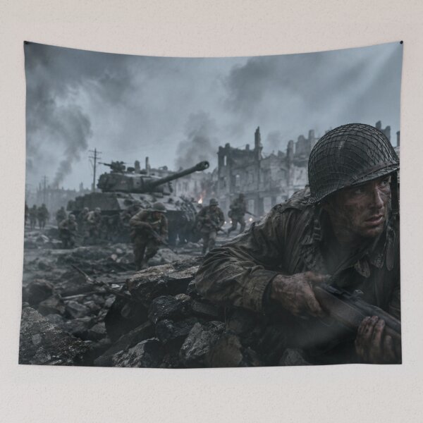 Item preview, Urban War Battlefield designed and sold by MKDSN.