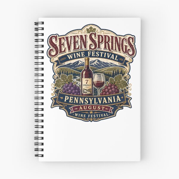 Item preview, Seven Springs Wine Festival Pennsylvania Celebration designed and sold by IRON WINGS /USAF.