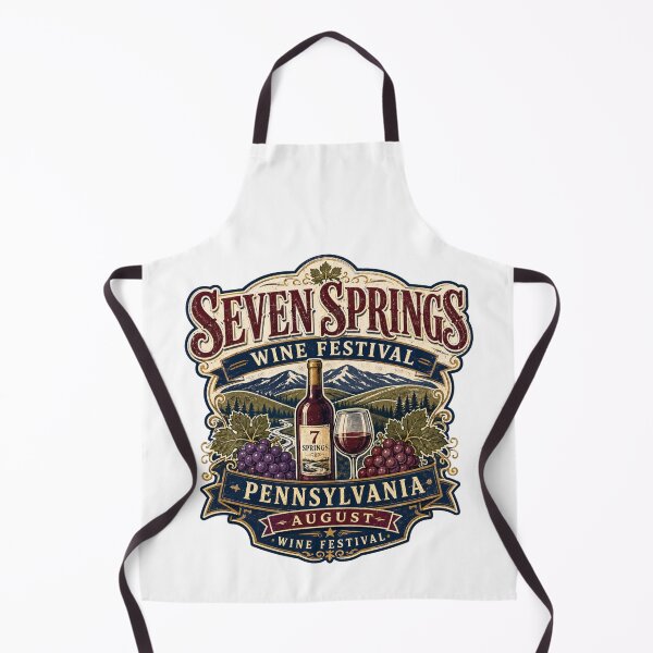 Item preview, Seven Springs Wine Festival Pennsylvania Celebration designed and sold by Combat Skies.