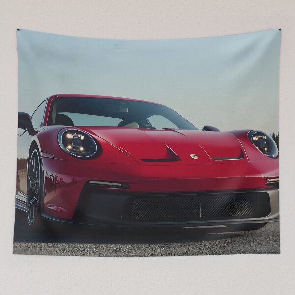 Item preview, Porsche 911 GT3 Modern Brushstroke Art designed and sold by AutoPopStudio.