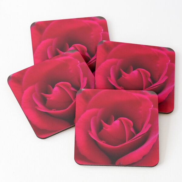 Item preview,  Vivid Red Pink Rose Showing Her Beauty Outside designed and sold by vtspatial.