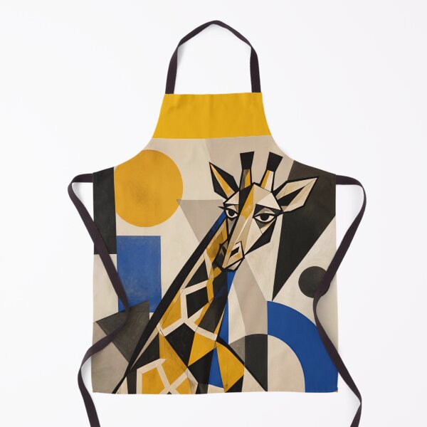 Item preview, Cubist Giraffe Abstract Geometric Animal designed and sold by inkaylindesign.