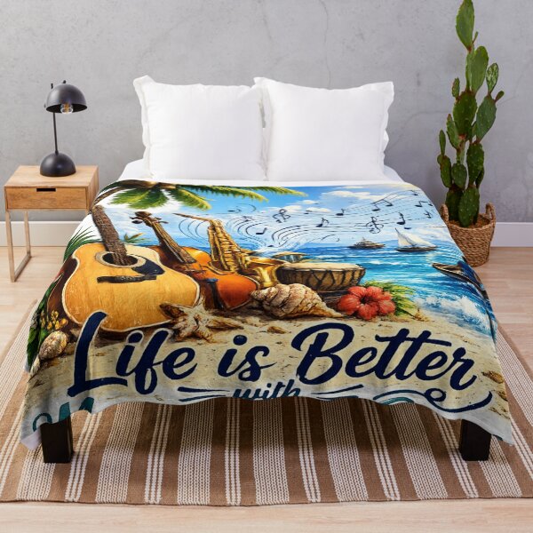 Item preview, Tropical beach music paradise designed and sold by urbanshop7.