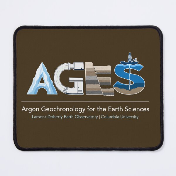 Item preview, AGES Logo (for dark backgrounds) designed and sold by Jenna Everard.