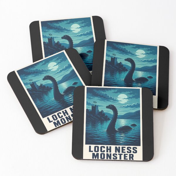 Item preview, Scottish Loch Ness Monster Nessie Pop Art  designed and sold by redsharkuk.