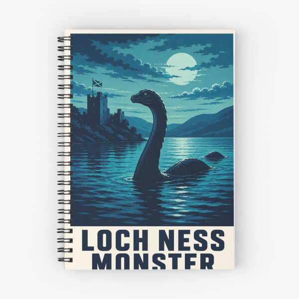 Item preview, Scottish Loch Ness Monster Nessie Pop Art  designed and sold by redsharkuk.