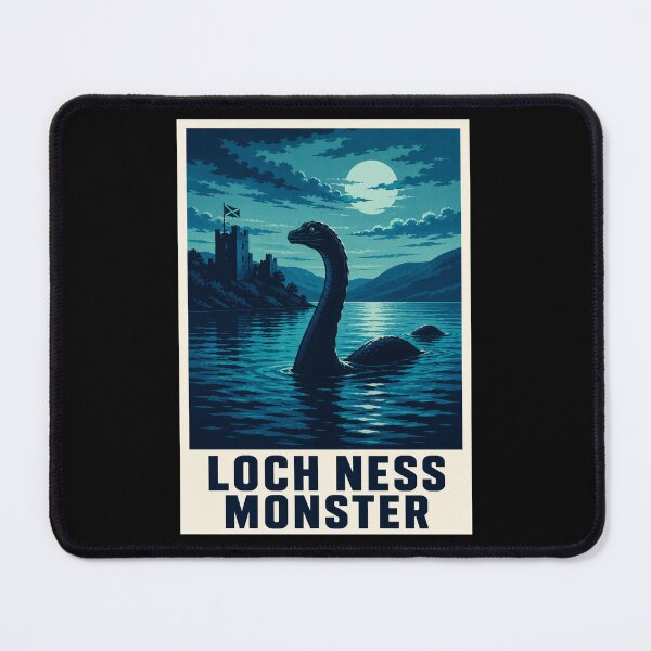 Item preview, Scottish Loch Ness Monster Nessie Pop Art designed and sold by redsharkuk.