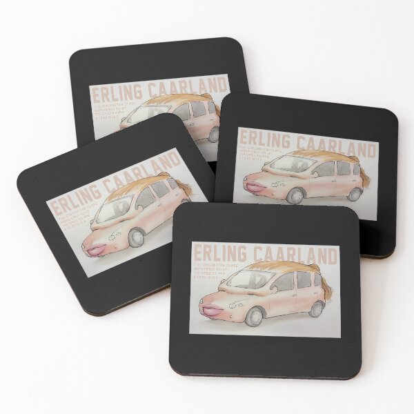 Item preview, Erling Caarland (With Text) Sticker designed and sold by TOPSHOPIAs.