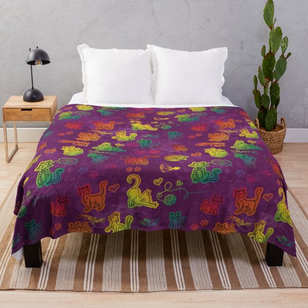 Item preview, Rainbow Cats Playing designed and sold by Mx’d Media Art and Design by Henri Hulo.