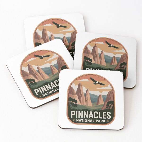 Item preview, Pinnacles National Park Vintage Travel Badge designed and sold by Teelogic.