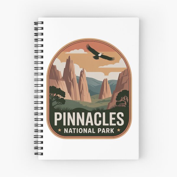 Item preview, Pinnacles National Park Vintage Travel Badge designed and sold by Teelogic.