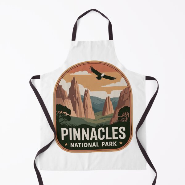 Item preview, Pinnacles National Park Vintage Travel Badge designed and sold by Teelogic.