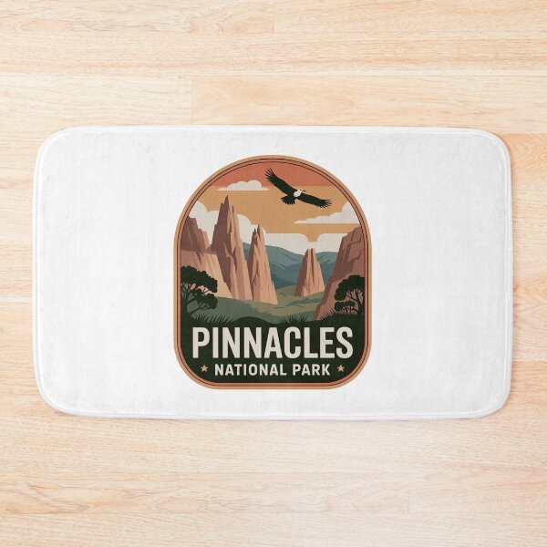 Item preview, Pinnacles National Park Vintage Travel Badge designed and sold by Teelogic.