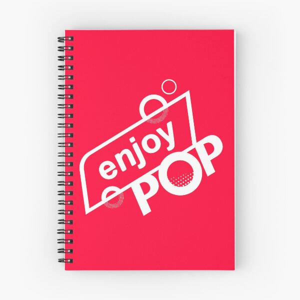 Item preview,  Enjoy Pop Logo (WHITE) (RED) designed and sold by  Enjoy Artwork .