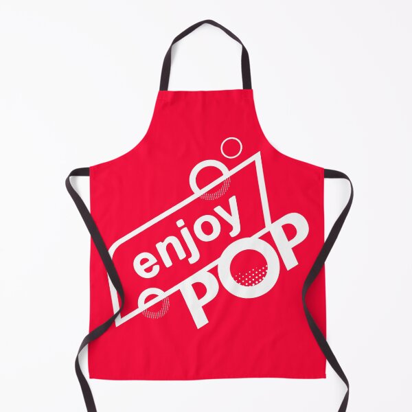 Item preview, Enjoy Pop Logo (WHITE) (RED) designed and sold by Enjoy Artwork .