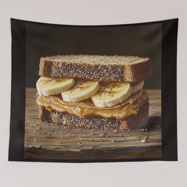 Item preview, Peanut Butter and Banana Sandwich designed and sold by Shannon Hilson.