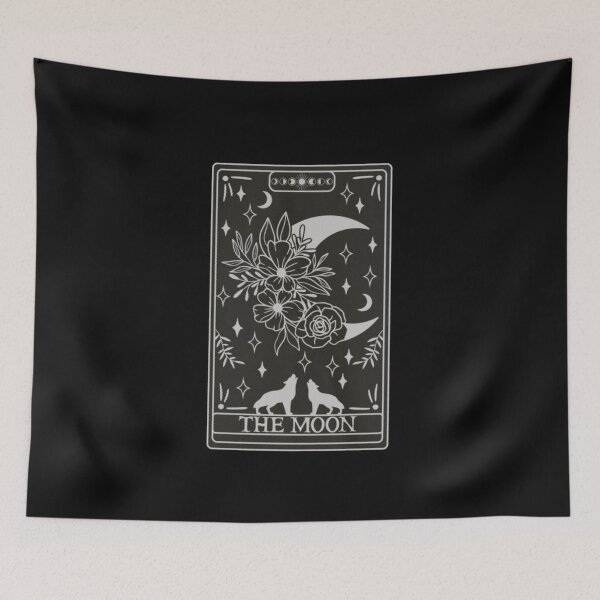 Item preview, The Moon Tarot Card Crewneck  designed and sold by Gbriel3.