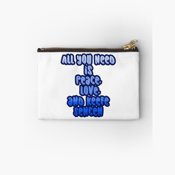 Item preview, All You Need Is Peace Love And Keefe Sencen designed and sold by ZedStoreDesigns.