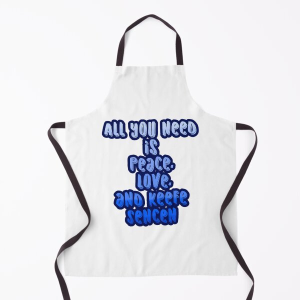 Item preview, All You Need Is Peace Love And Keefe Sencen designed and sold by ZedStoreDesigns.