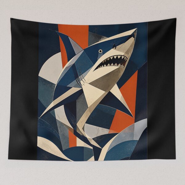 Item preview, Cubist Sloth Abstract Geometric Animal designed and sold by inkaylindesign.