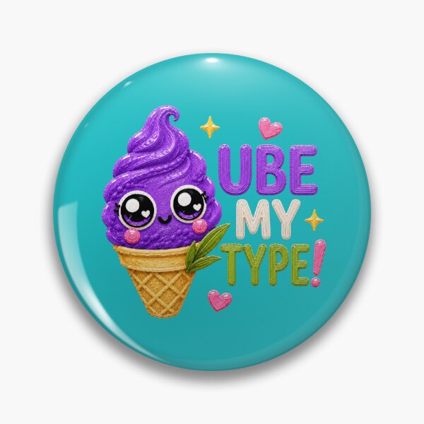 Item preview, Ube My Type Cute Kawaii Ube Soft Serve designed and sold by Liv Solara.