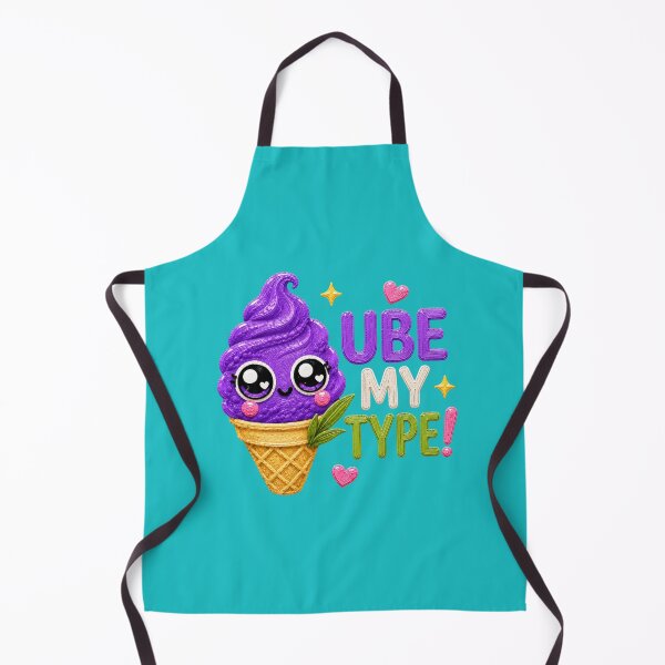 Item preview, Ube My Type Cute Kawaii Ube Soft Serve designed and sold by Liv Solara.
