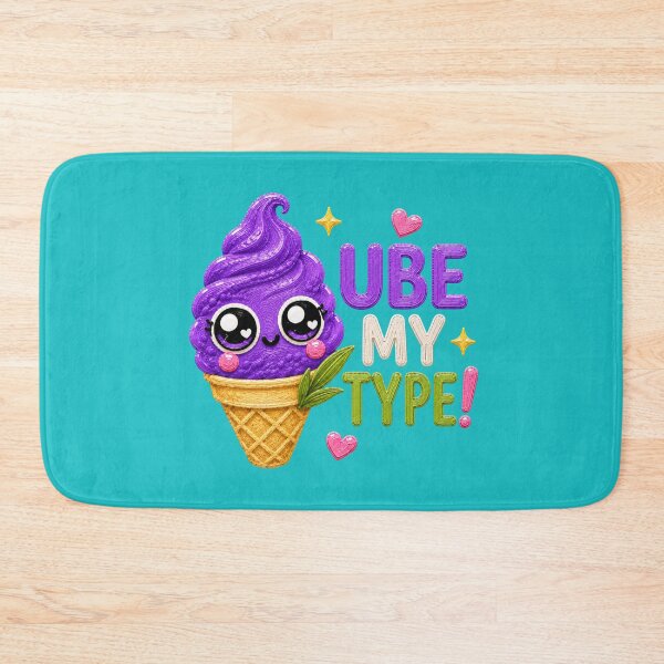 Item preview, Ube My Type Cute Kawaii Ube Soft Serve designed and sold by Liv Solara.