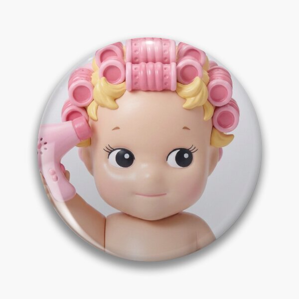 Item preview, Sonny Angel Hair Blowout Bathroom Art designed and sold by SmileySmeds.