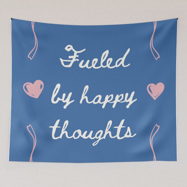 Item preview, Fueled By Happy Thoughts designed and sold by MiaBellaGirl.
