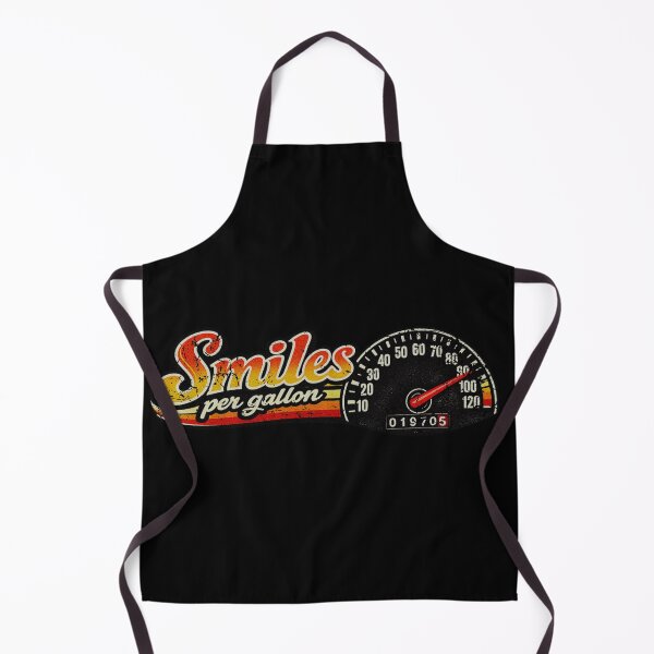 Item preview, Smiles per gallon classic vintage car hot rod designed and sold by BlueLineLAX.
