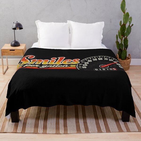 Item preview, Smiles per gallon classic vintage car hot rod designed and sold by BlueLineLAX.